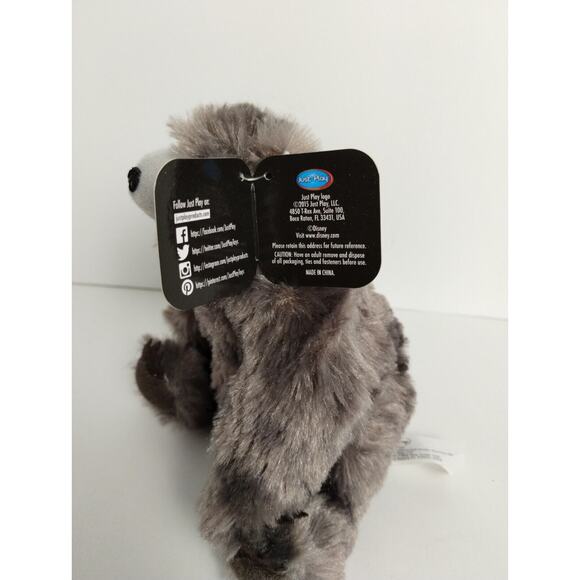 Baloo Bear 7" Plush Disney Jungle Book Movie Stuffed Toy Just Play - Realistic - Picture 3 of 4